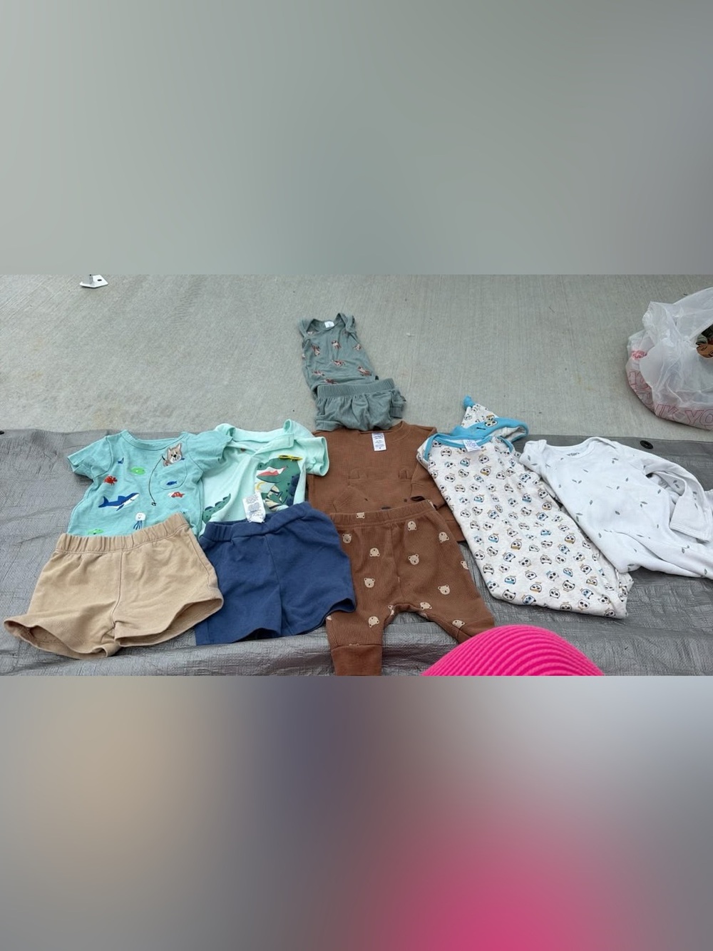 Carter's Brown, Green & Blue Kids Matching Underwear Set